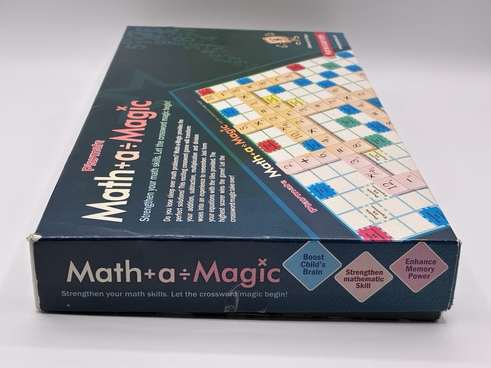 Playmate Math+a-Magic Educational Board Game Equation Puzzle- Hindi Instructions