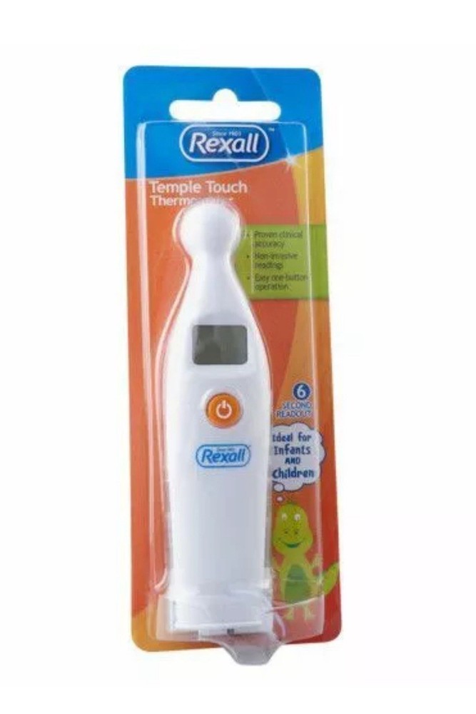 REXALL TEMPLE TOUCH THERMOMETER New/Sealed