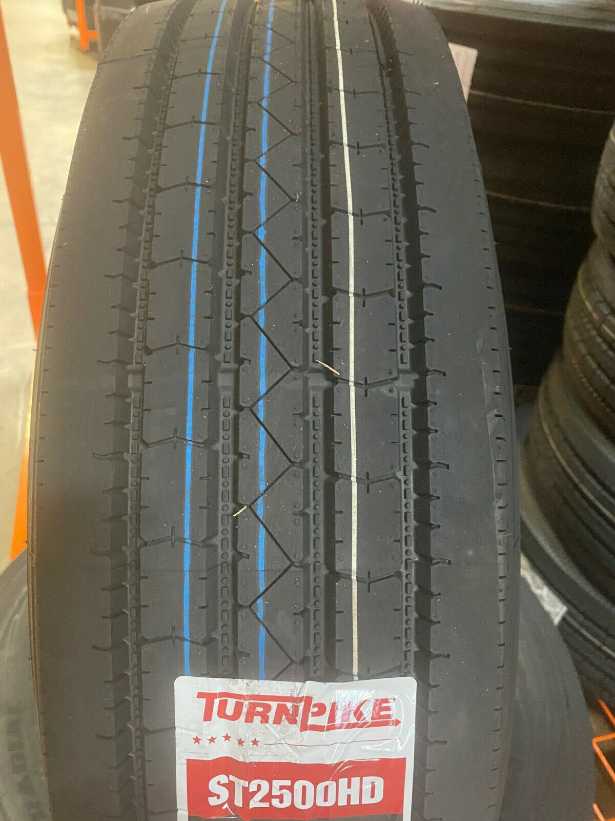 4 NEW 225/75R15G Turnpike ST2500 All Steel 14 Ply 123/119M Trailer Tires