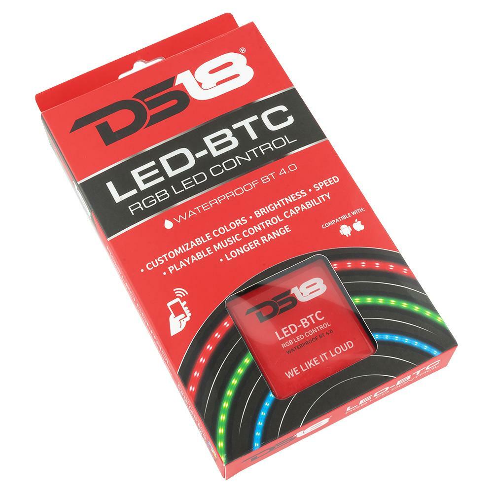 NEW DS18 LED-BTC RGB LED Bluetooth 4.0 Controller Light iOS Android iPhone IP65
