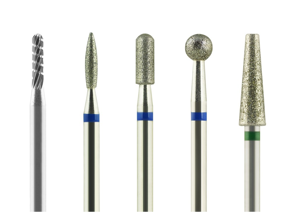 New Cuticle Bit Kits 5PCS Nail Drill Bits Carbide Manicure Tools Accessory