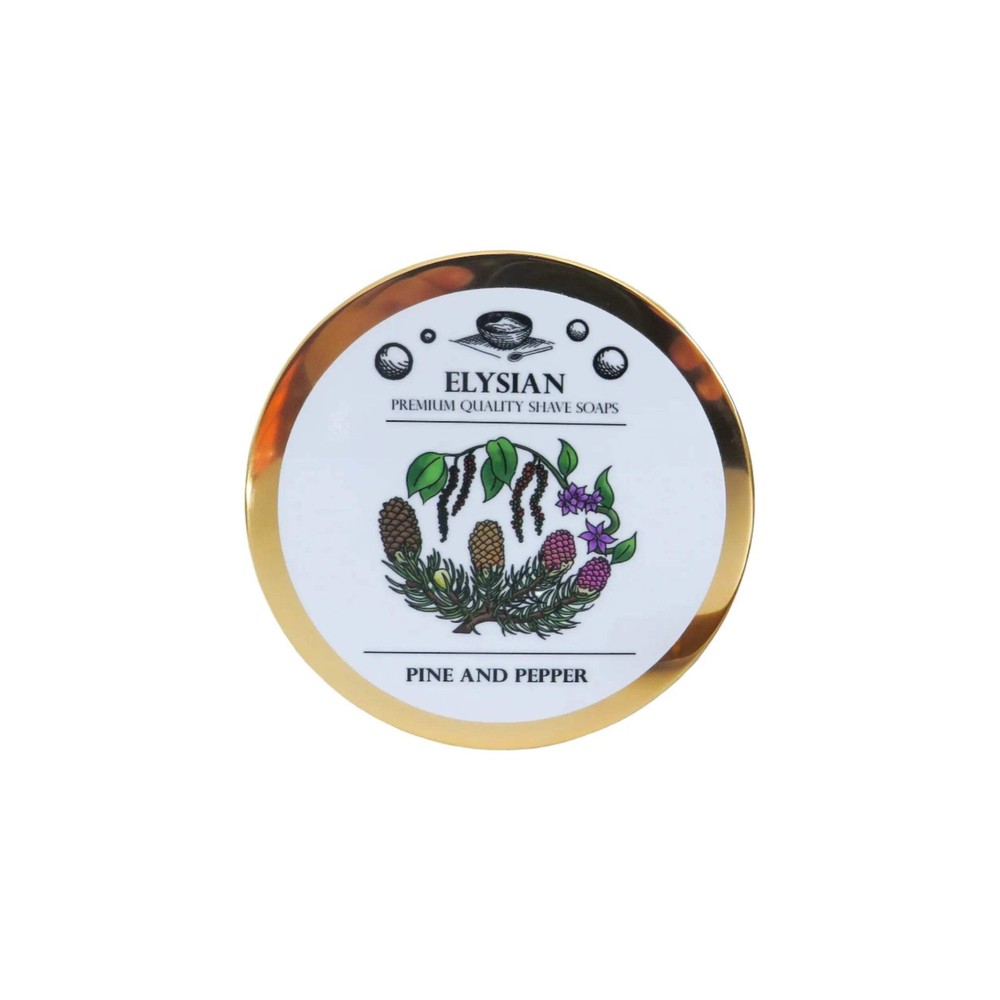 Elysian Pine And Pepper Shaving Collection
