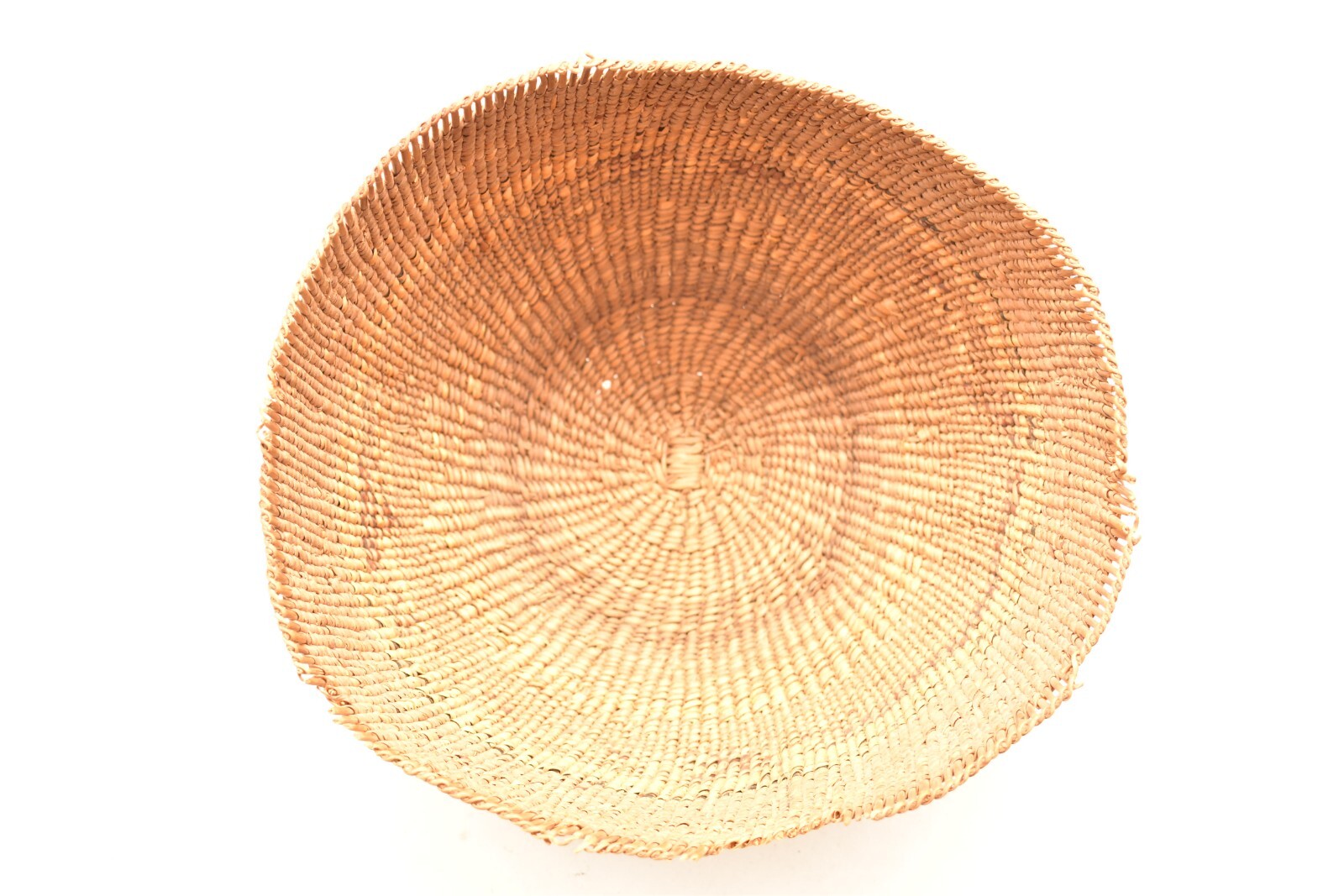 Antique Hupa Yurok NORTHERN California Native American Indian Basket 6.75" Bowl