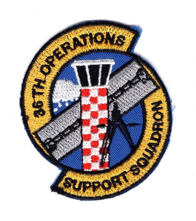 USAF Air Force Patch: 36th Operations Support Squadron - 2 1/2"