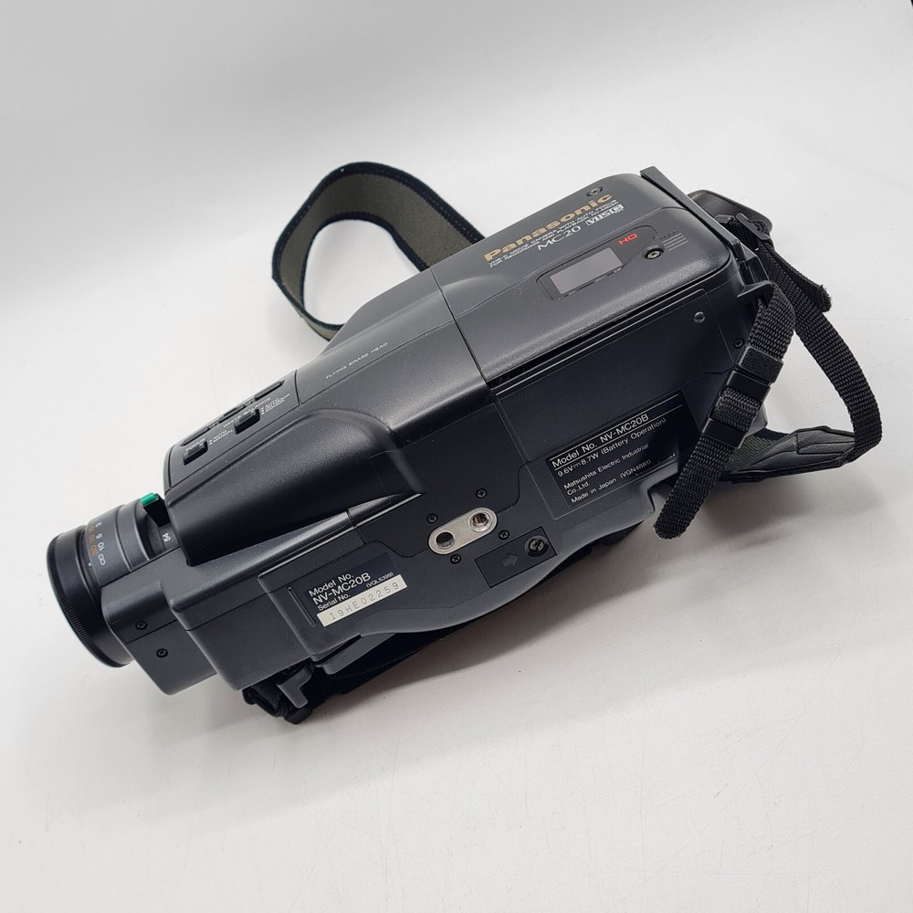 Panasonic NV-MC20B Video Recorder Camera Unit Only No Battery Untested & Case