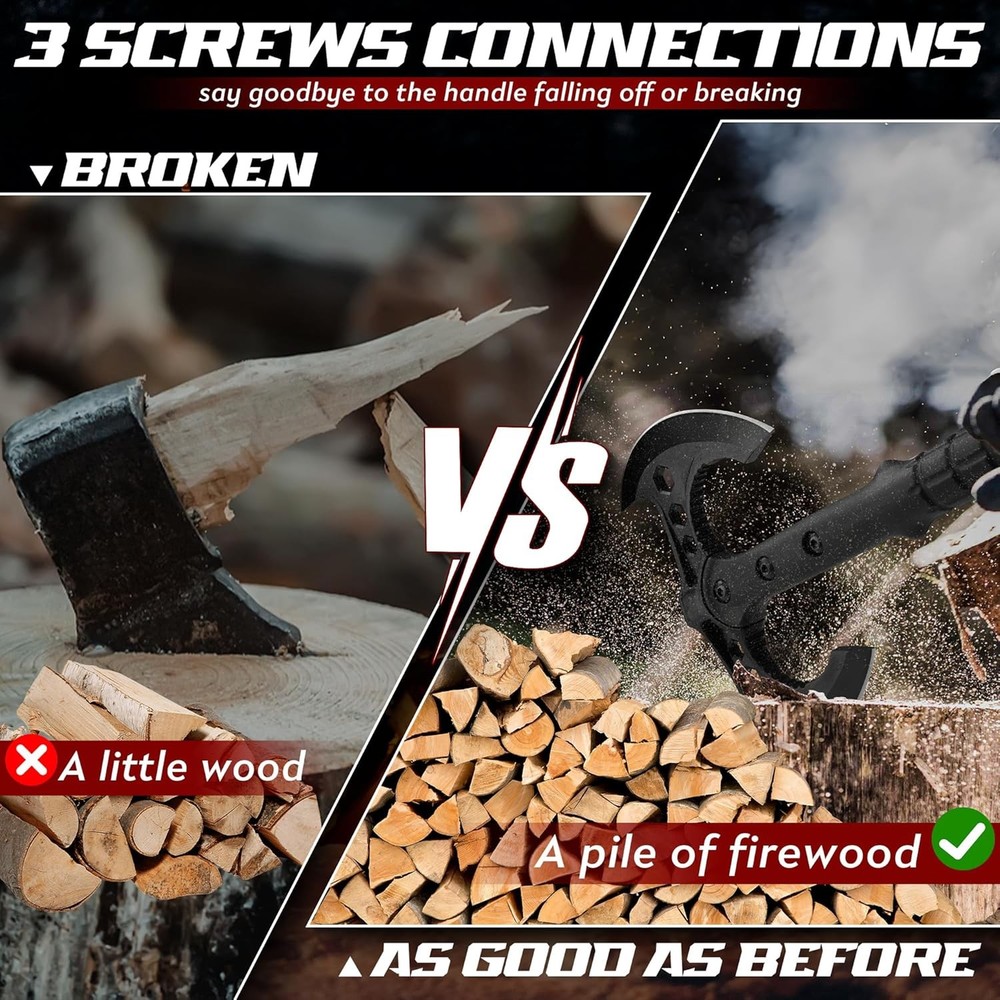 Freelander Professional Throwing Axe Set – 2-Pack 16" Throwing Hatchet Set wit