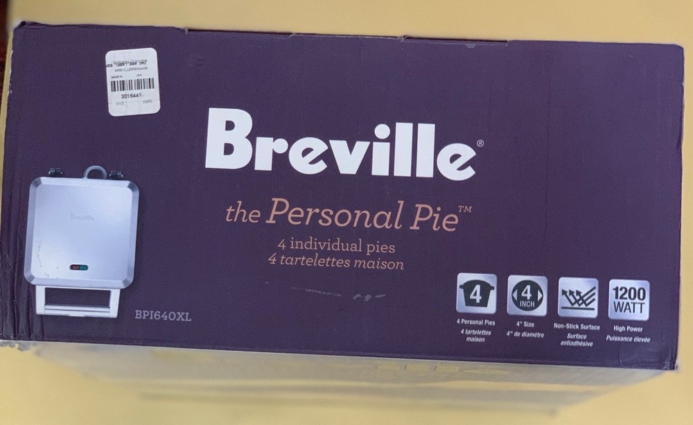 BREVILLE Personal Pie Maker