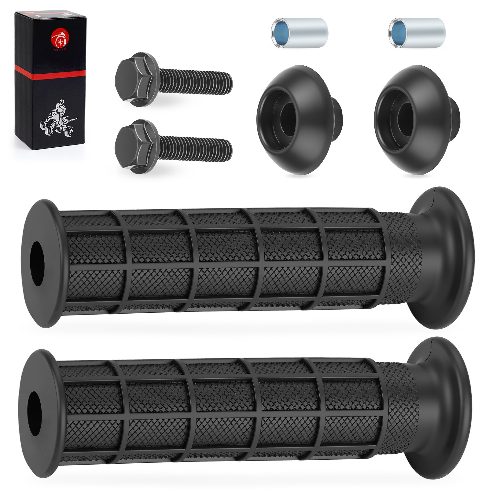 Handle Grips & Bar End Guard Screw for Honda Rancher 350 400 Foreman 400 450 500