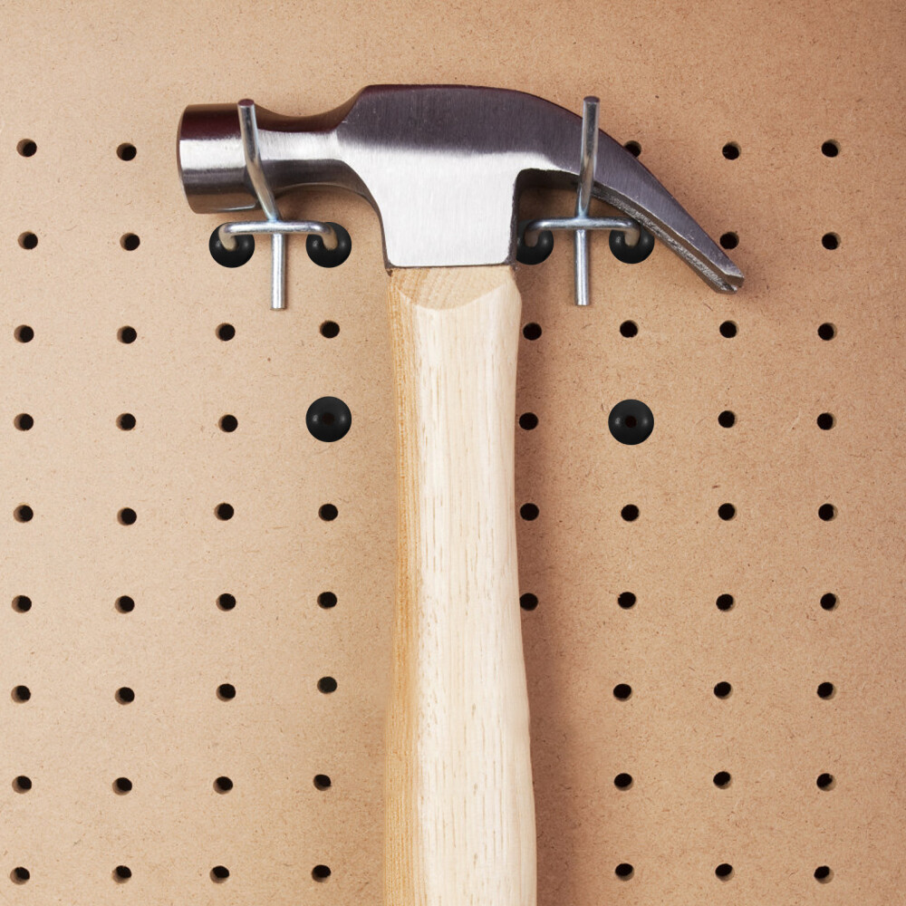 120PCS Pegboard Hook Locks Pegboard Hook Fasteners Pegboard Hook Retainers