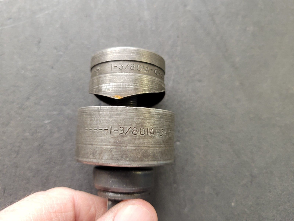Greenlee 5004005/5004004 Knockout Punch. #31