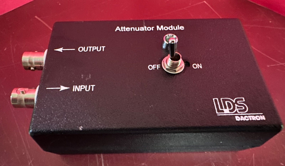 AS IS POWERS ON LDS Dactron Attenuator Module