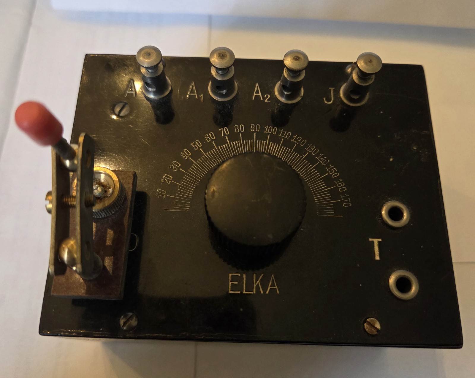 1930s CRYSTAL RADIO ELKA Radio Receiver