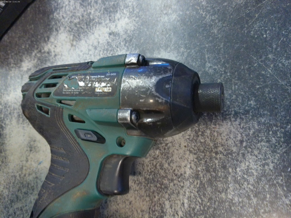 MasterForce 20v 1/4" Hex Impact Driver Tool Model # 241-0459 BARE TOOL!