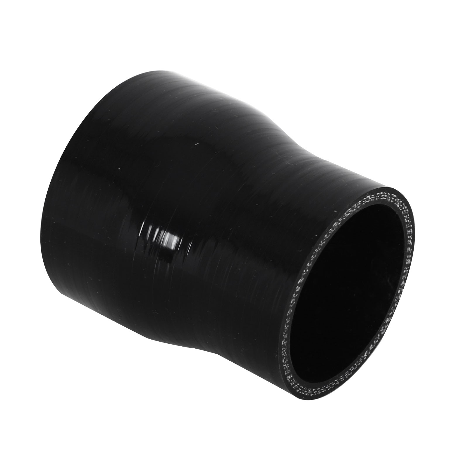 2.5" TO 2" STRAIGHT TURBO/INTAKE PIPE SILICONE COUPLER REDUCER HOSE + CLAMPS