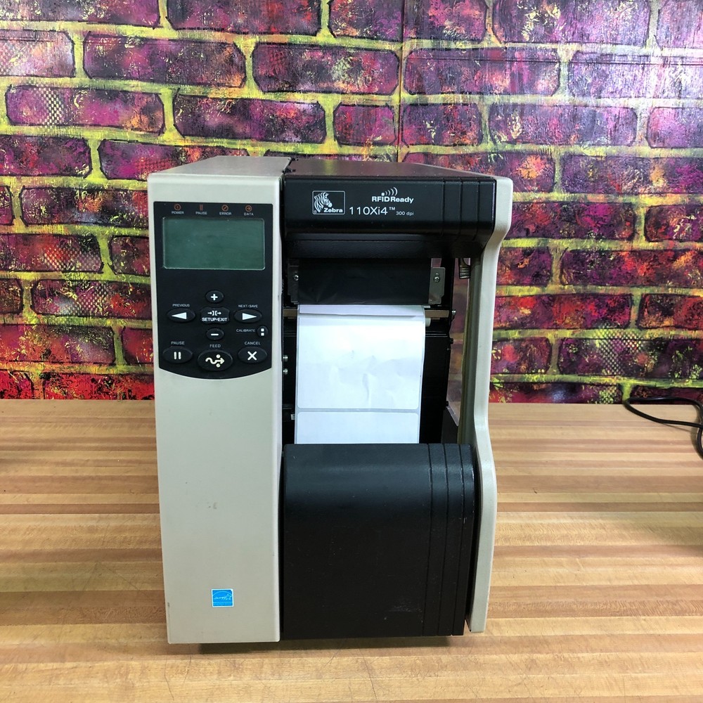Zebra 110Xi4 Thermal Transfer Barcode Label Printer 300 dpi with Printhead