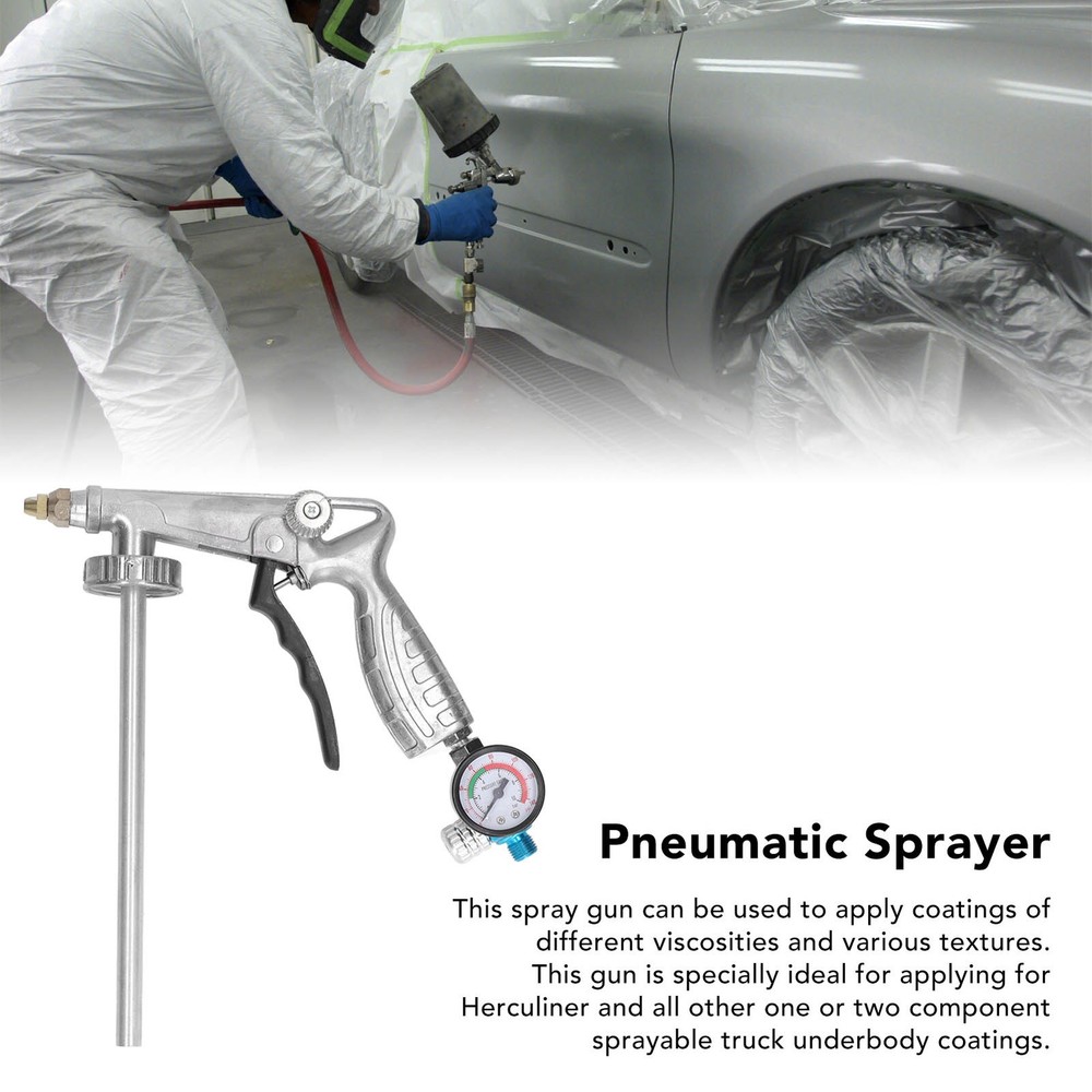 Air Undercoating Spray Adjustable Pressure Undercoating For New