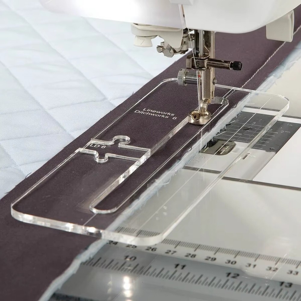 Patchwork ruler template Sashlee Quilt Template - 6" for sewing machine #QR-LD6