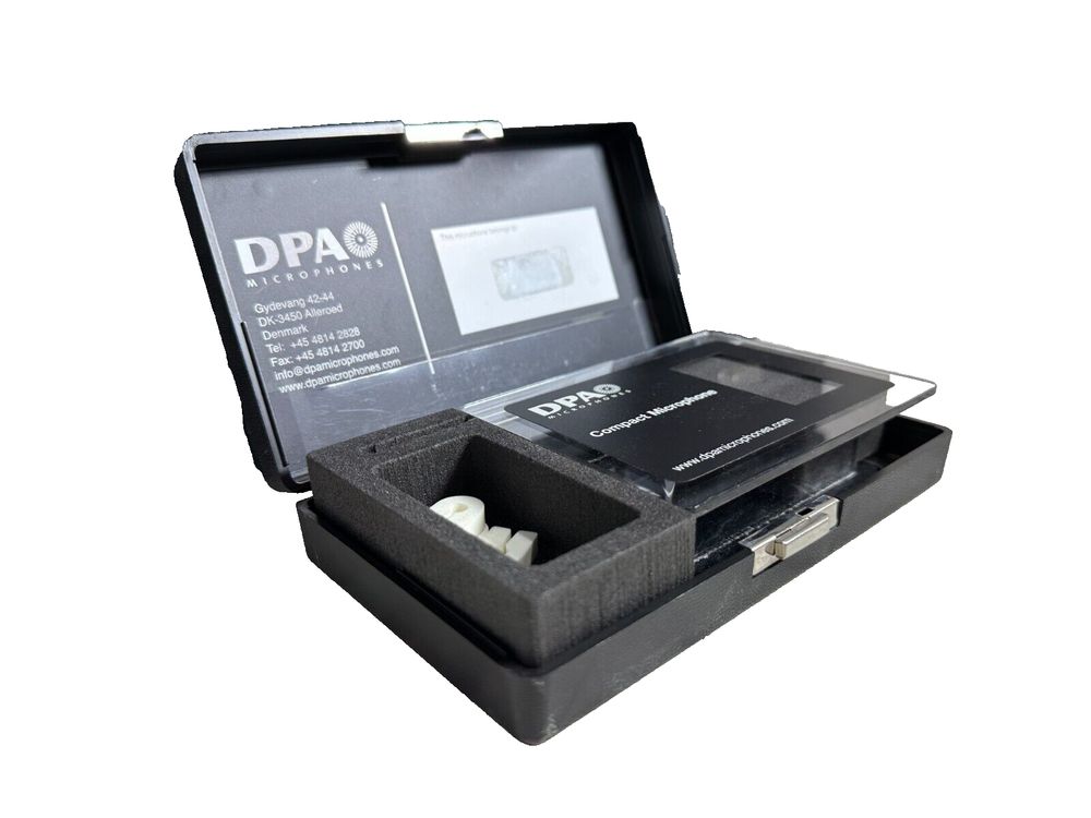 DPA Microphone Case W/Compartments #4021 (Pair)THS