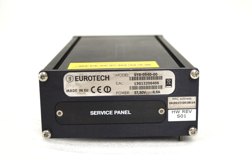 EUROTECH SYS-0540-00 MULTI-SERVICE IOT EDGE GATEWAY