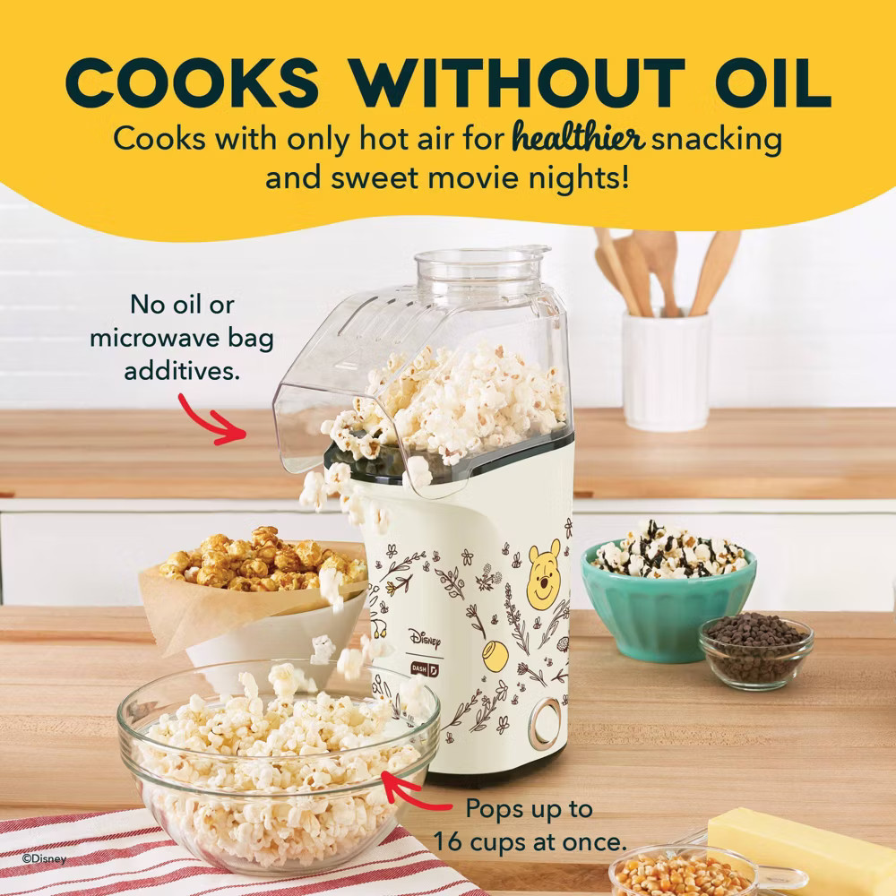 Disney Dash Popcorn Maker Winnie the Pooh