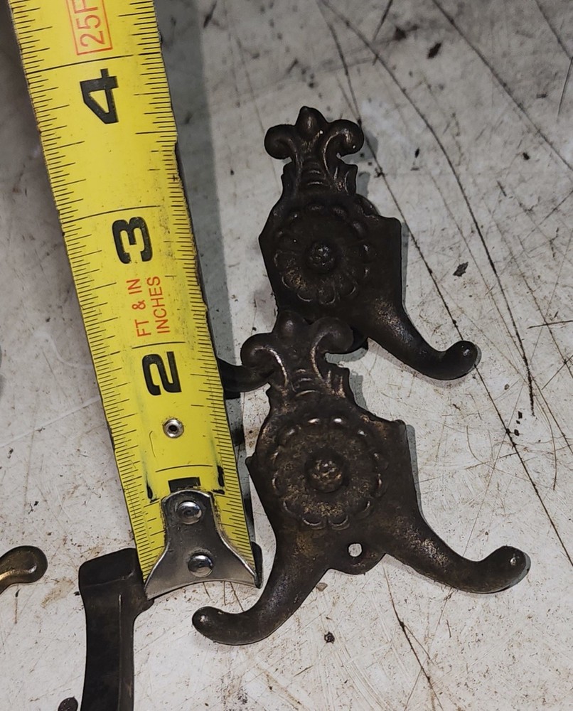 Misc.. Old Coat Hooks Vintage Rustic lot X (9)