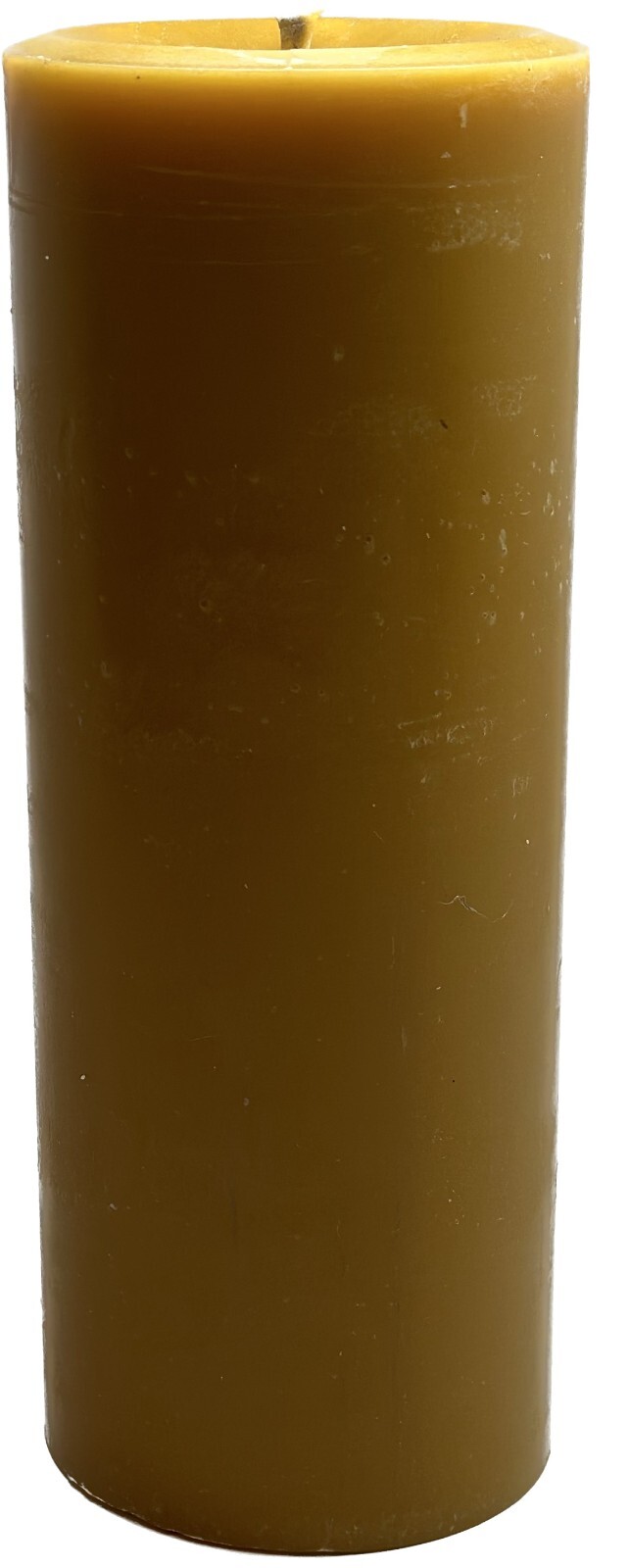 Handmade 100% Pure Beeswax Pillar Candles 100% Cotton Wick 3" Thick