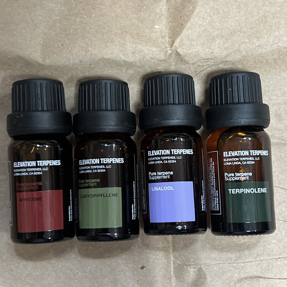 Elevation Terps Relaxation-Beta Caryophyllene, Linalool, Myrcene, Terpinolene
