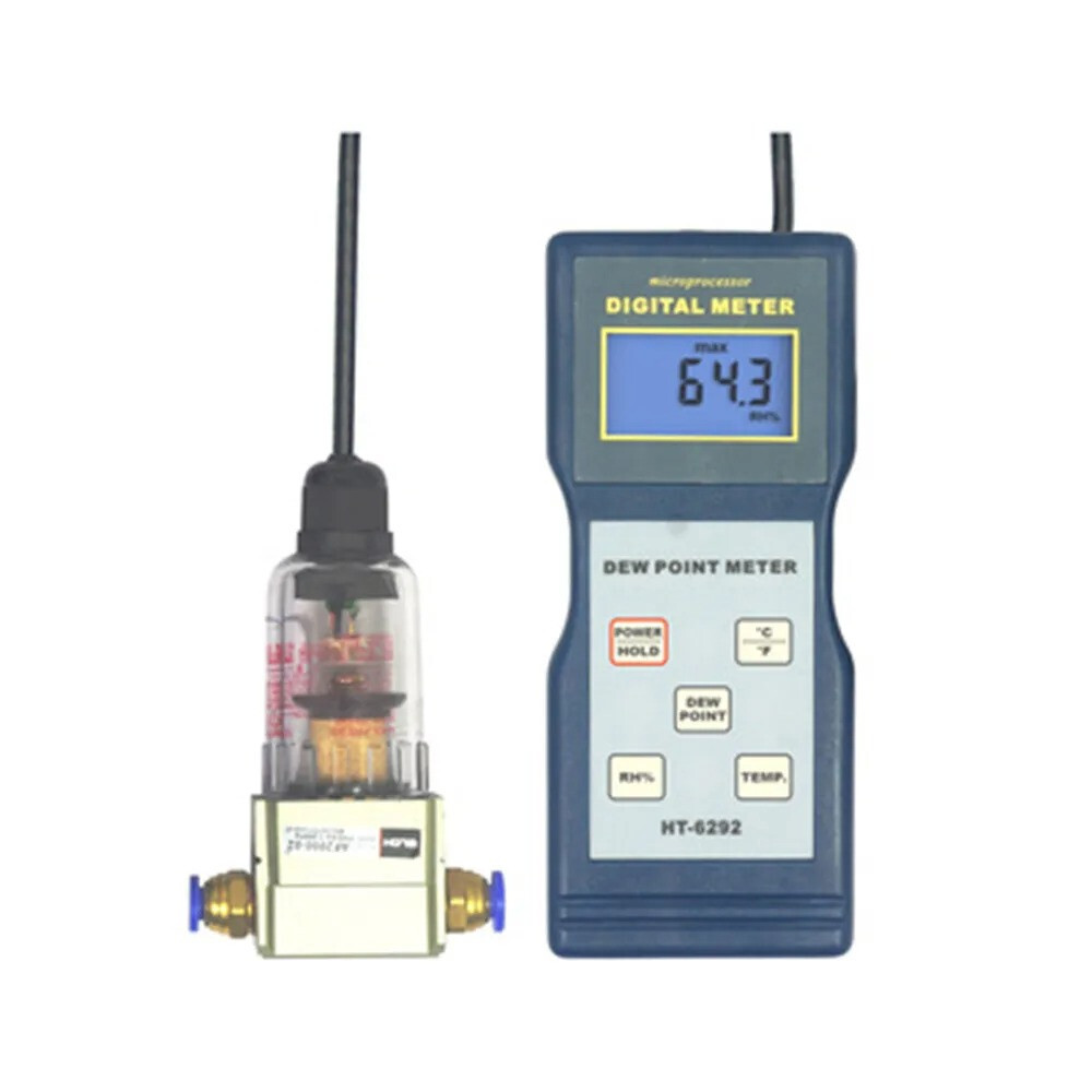 Portable Dew Point Meter Digital Thermo-Hygrometer Temperature Humidity Meter
