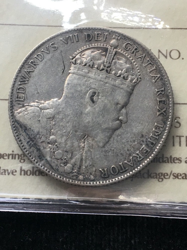 1904H ICCS, Newfoundland Fifty Cent, **VF-30**