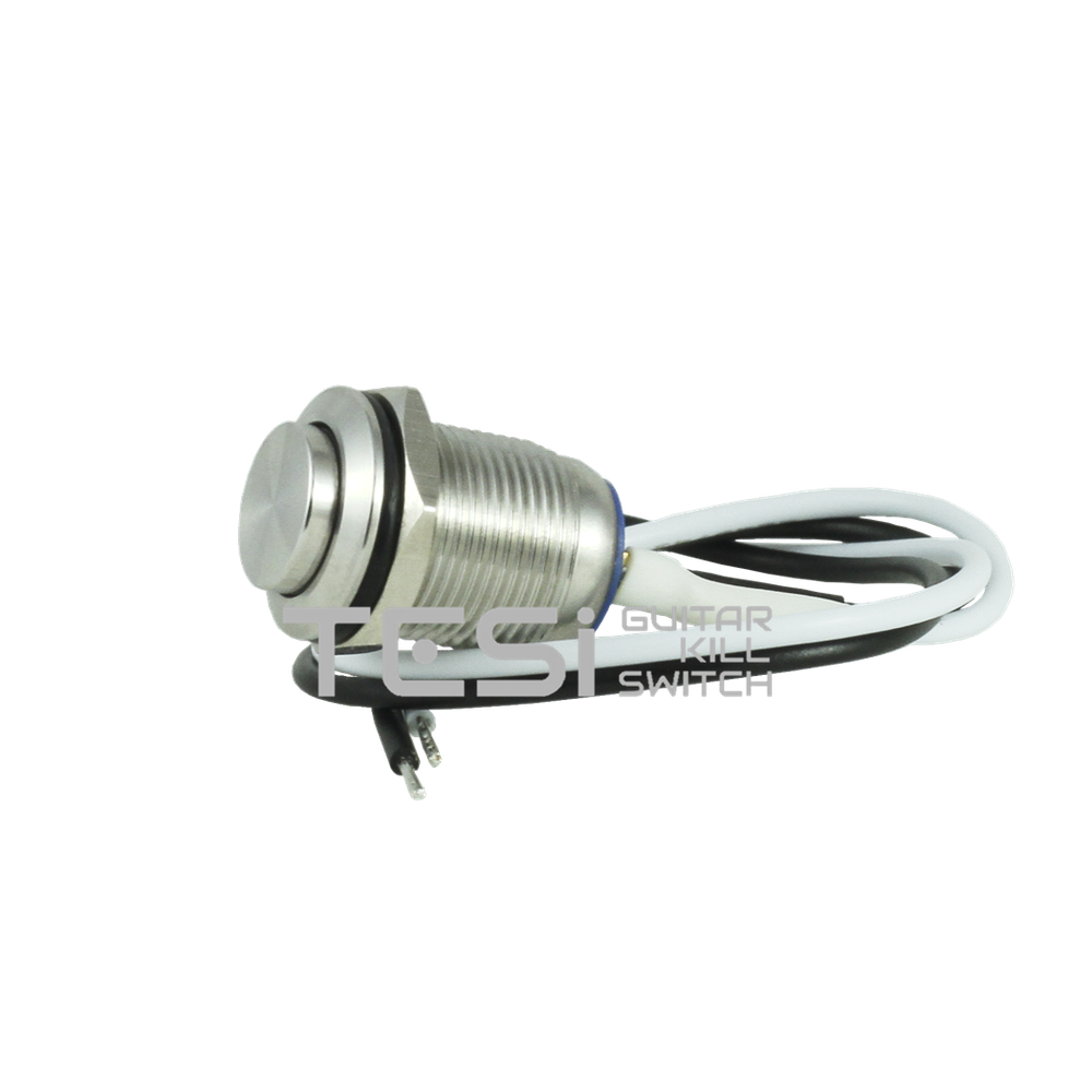Tesi IDO 12mm Momentary Metal Push Button Guitar Kill Switch