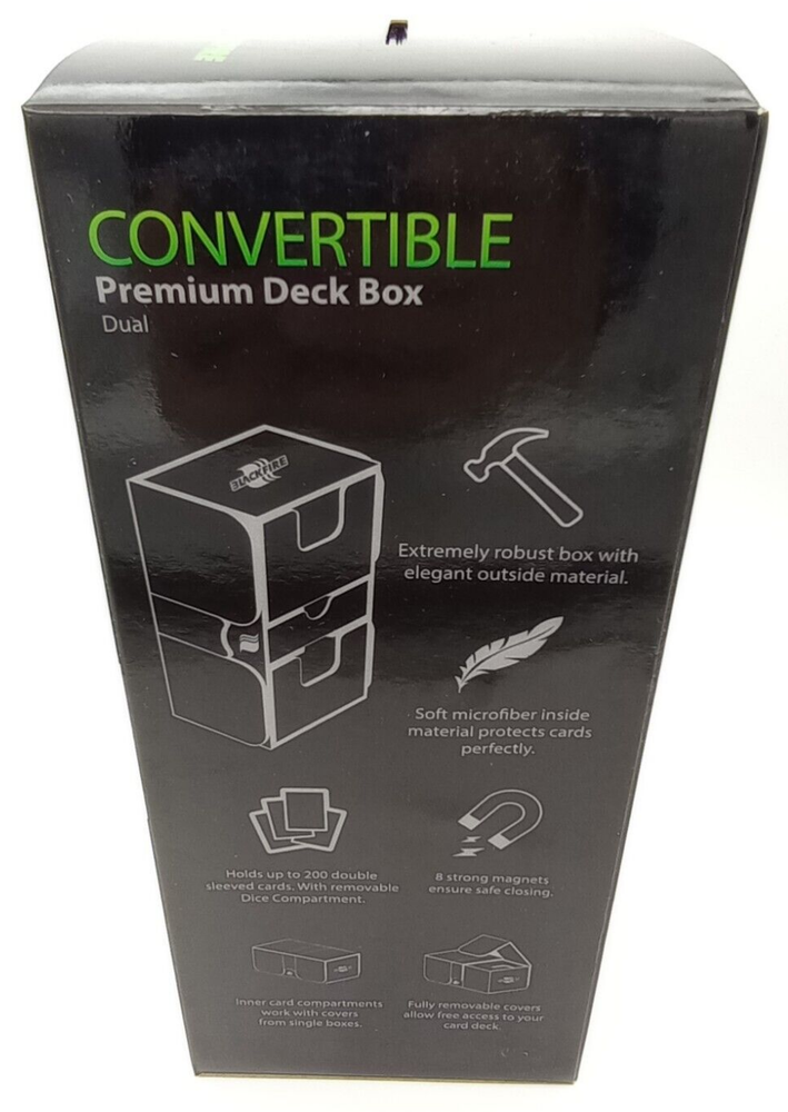 Legion Blackfire Convertible Dual Deck Box Magnetic - BLUE