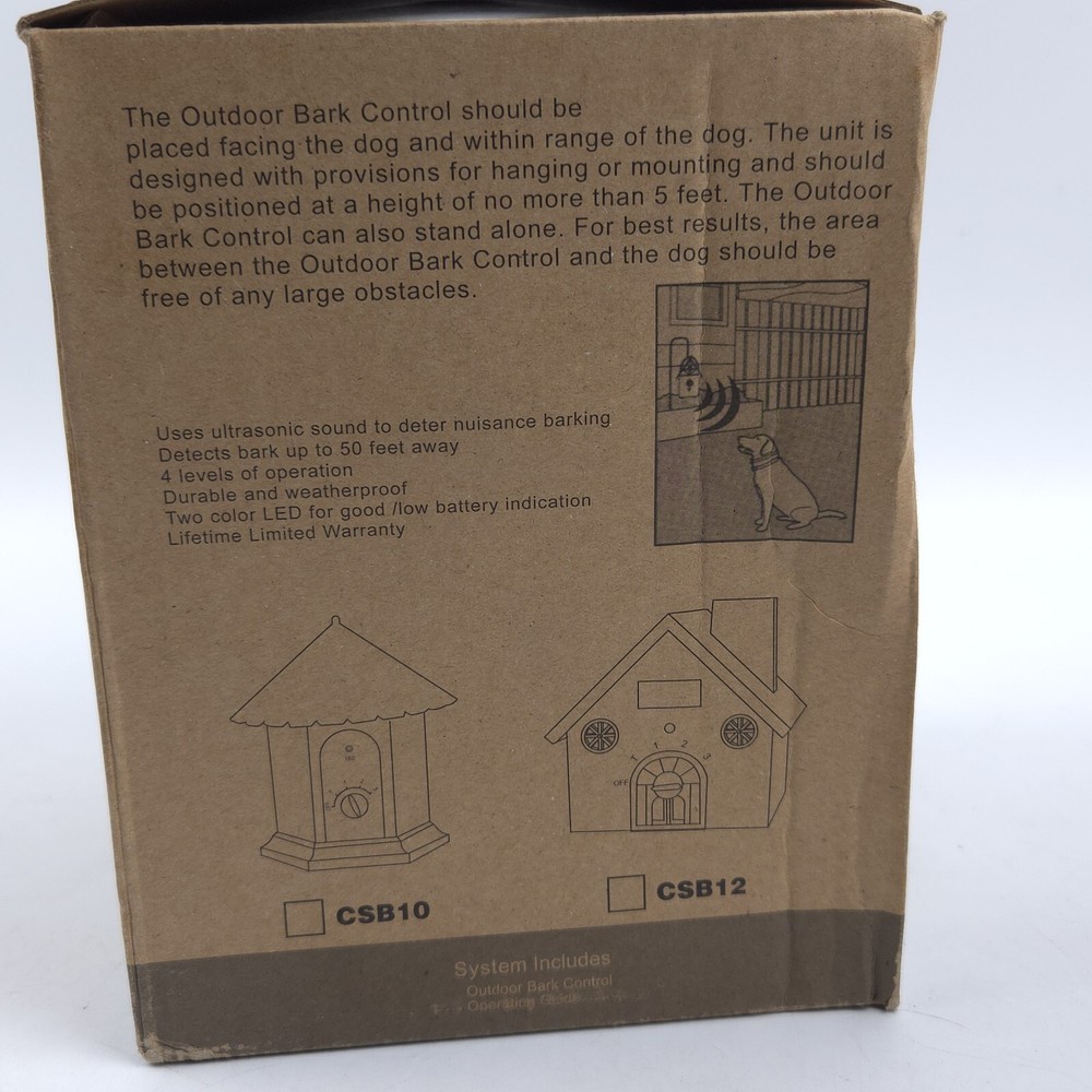 Sonic Bark Control Device model CSB10
