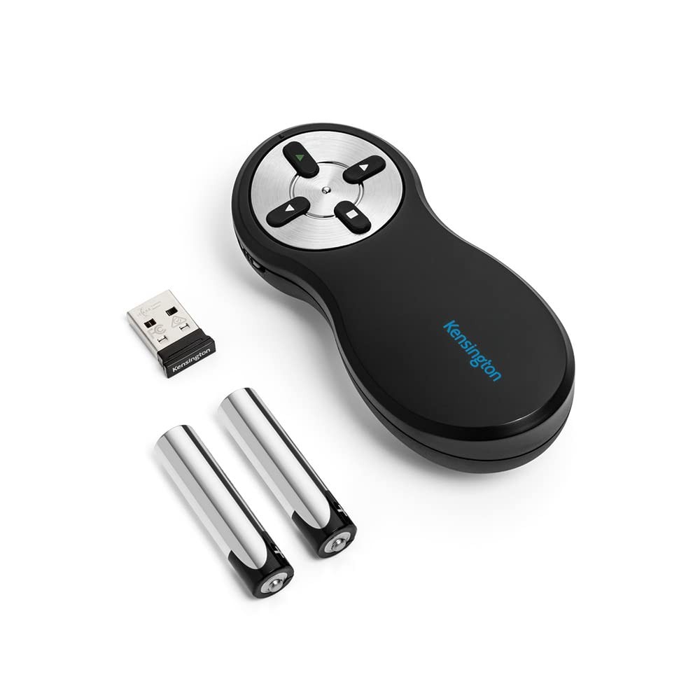 Wireless Presenter Remote with USB Receiver for PowerPoint Keynote Slides