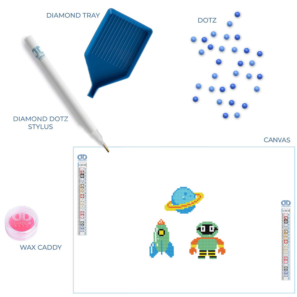 Diamond Dotz SPACE Diamond Painting Kit