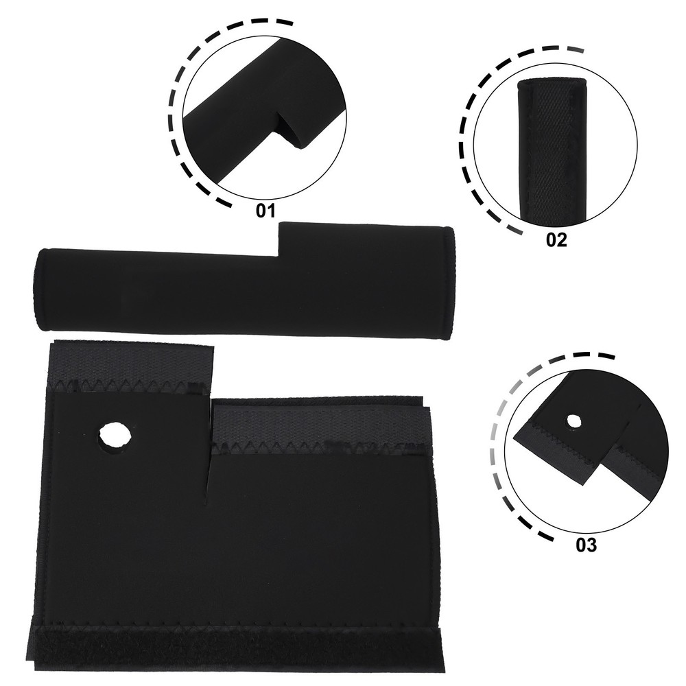 1 Pair Bicycle Fork Protective Cover For 80-100mm Shock Absorption Front Fork