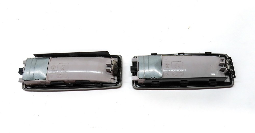2013 BMW X1 (E84) INTERIOR OVERHEAD LEFT & RIGHT READING LIGHT SET/2 (Gray)