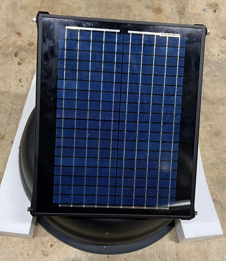 CARDINAL SOLAR PRO Solar Powered Rooftop Exhaust Fan