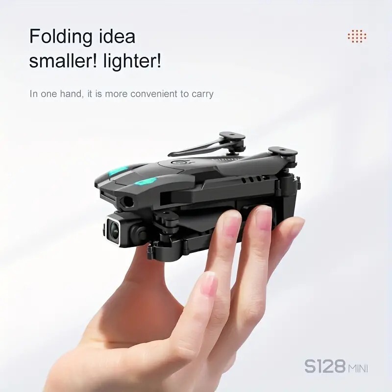 Mini Drones With 4K HD Dual Camera. WIFI Camera Foldable Quadcopter.