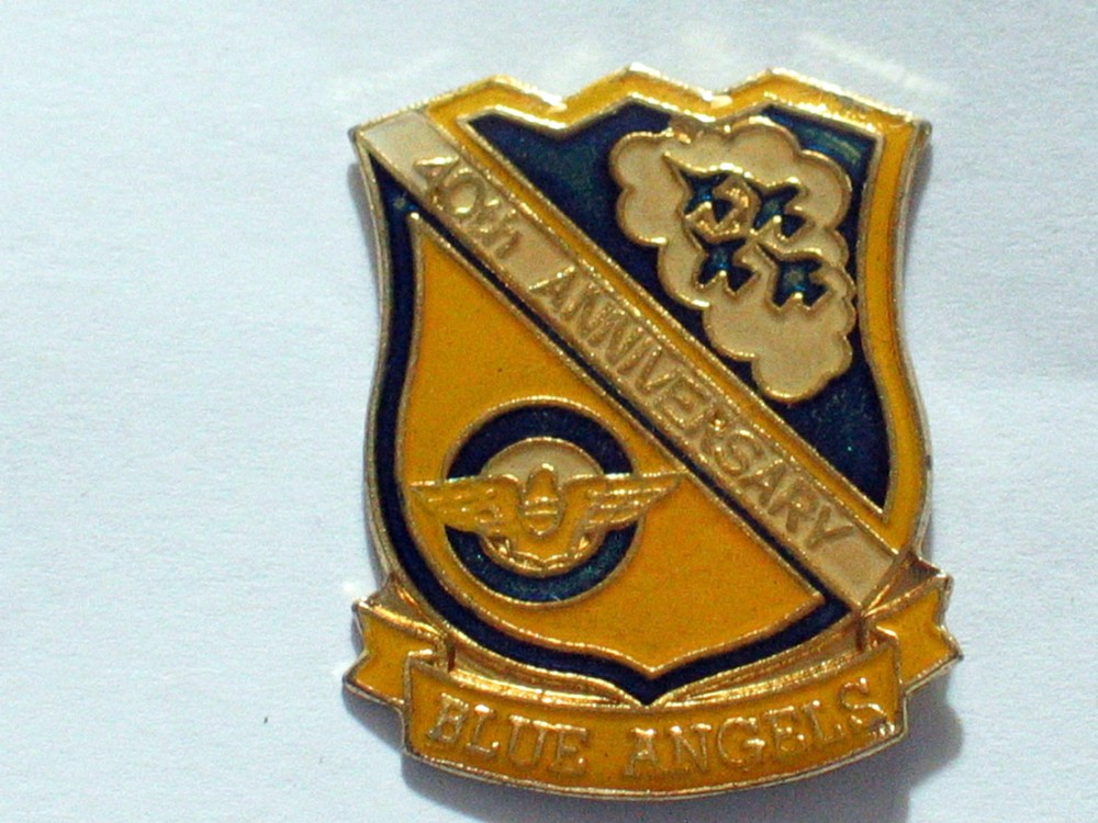 Blue Angels 40th Anniversary Pin