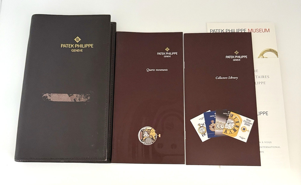 Patek Philippe Quartz Movements Calibre E15, E19, E23 Booklet Manual Authentic
