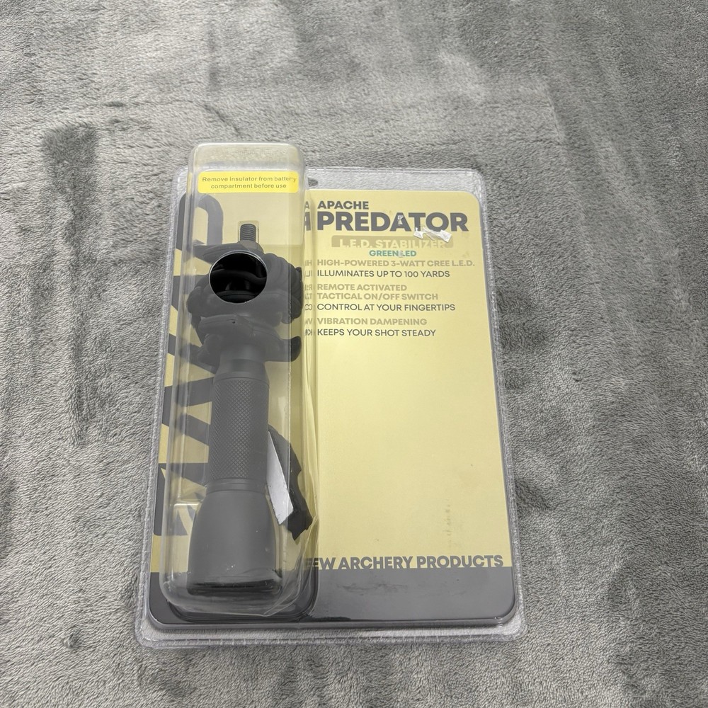 NAP Apache Predator Hog Hunting Stabilizer Green LED Light with Pressure Switch