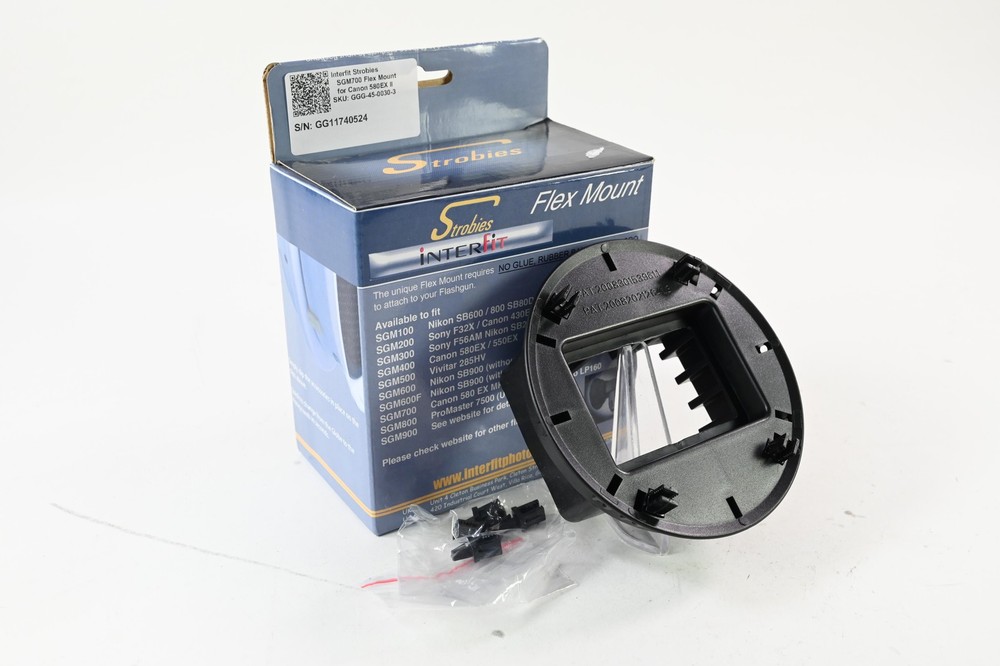 Interfit Strobies SGM700 Flex Mount for Canon 580EX II #G524