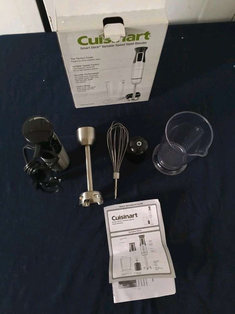 Cuisinart Variable Speed Hand Blender Nearly New Open Box