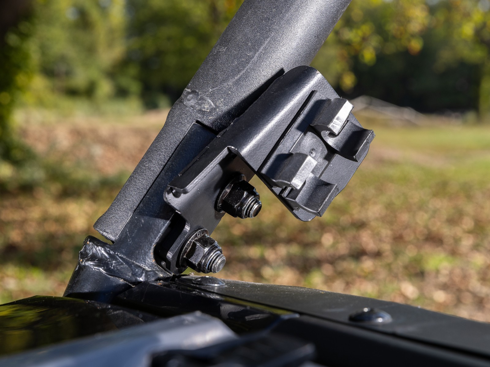 SuperATV Scratch Resistant Flip Windshield for Yamaha Wolverine X2/2021+