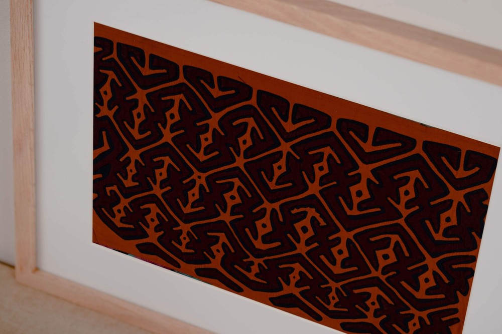 Classic Design Orange Former Blouse Mola