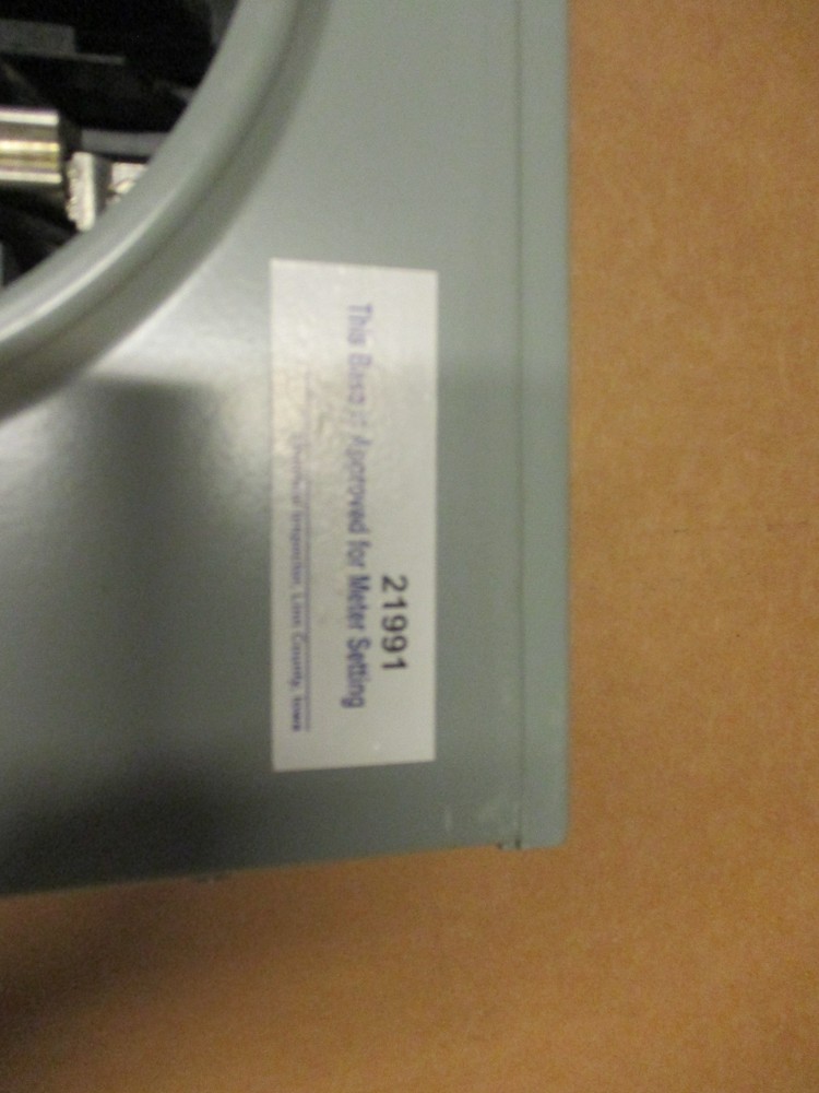 EATON USTS131BCH METER SOCKET 20A RINGLESS 13 TERMINAL