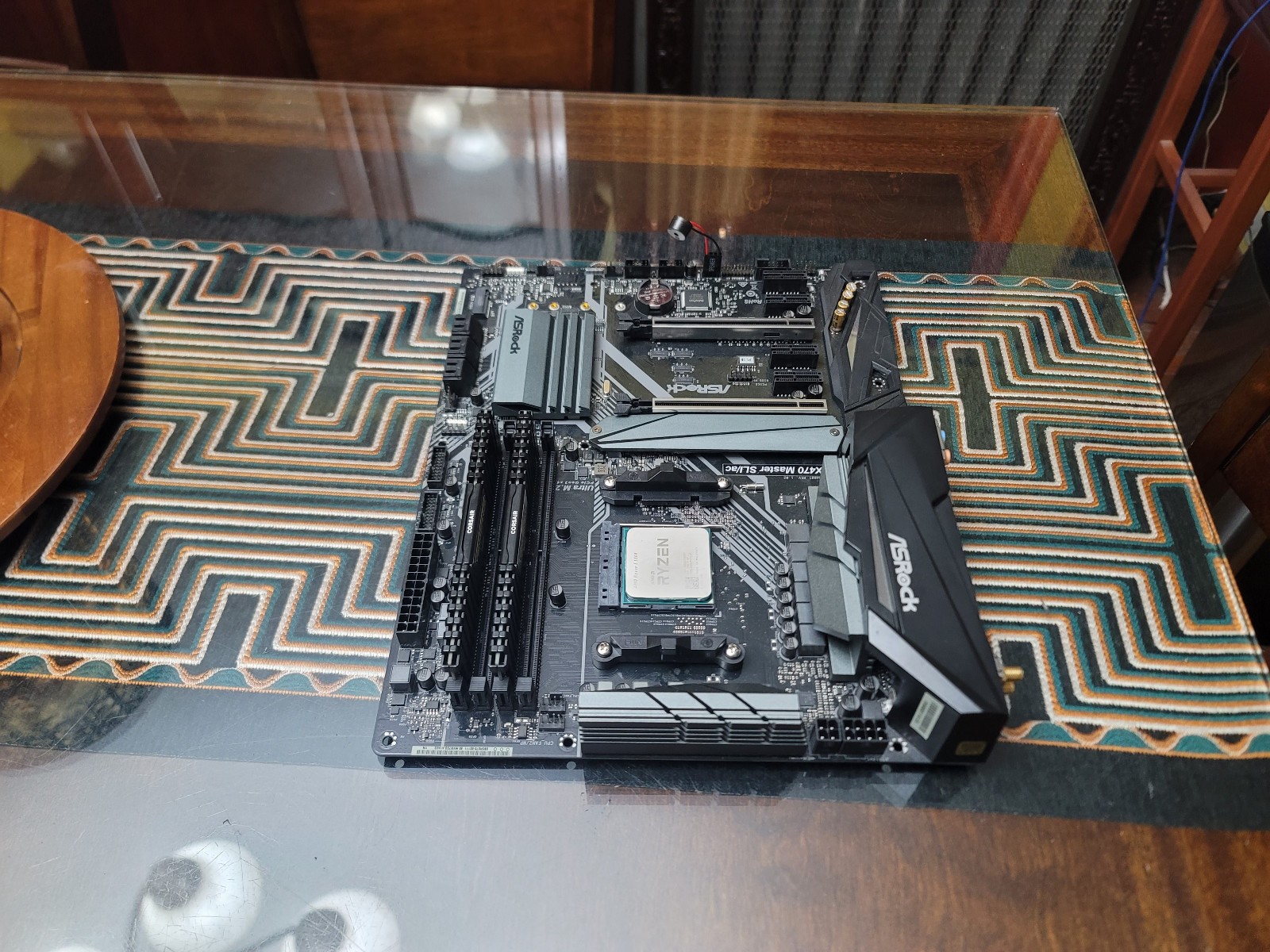 AMD Combo - Ryzen 5 5500 + ASRock X470 Board + 16GB DDR4-3200 + Stock Cooler