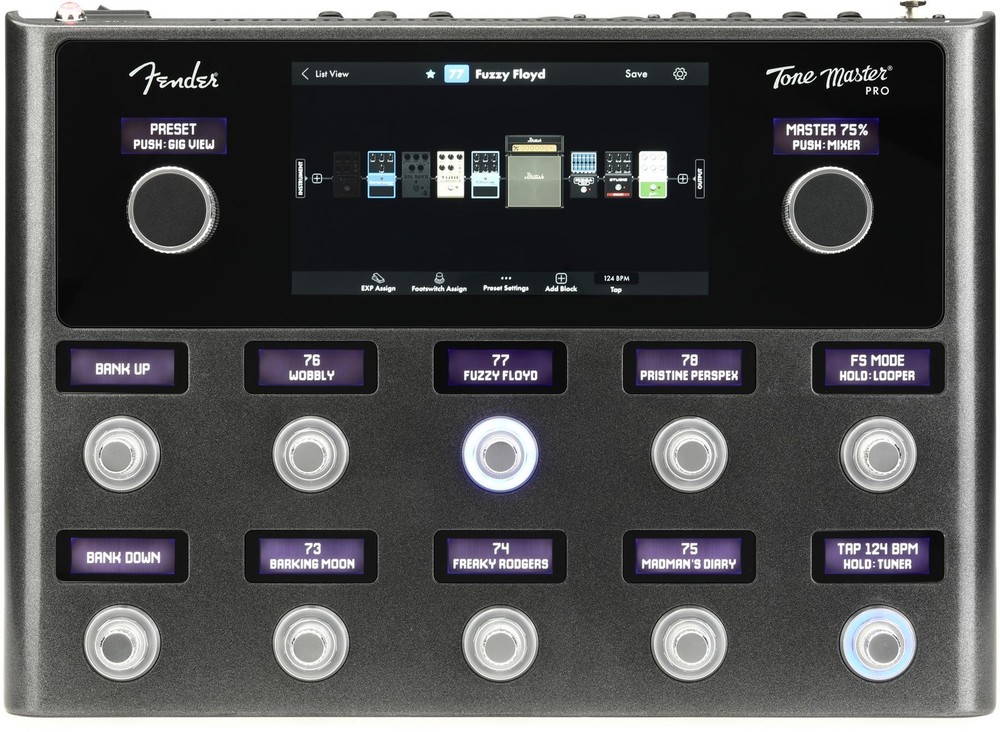 Fender Tone Master Pro Multi-effects Guitar Workstation