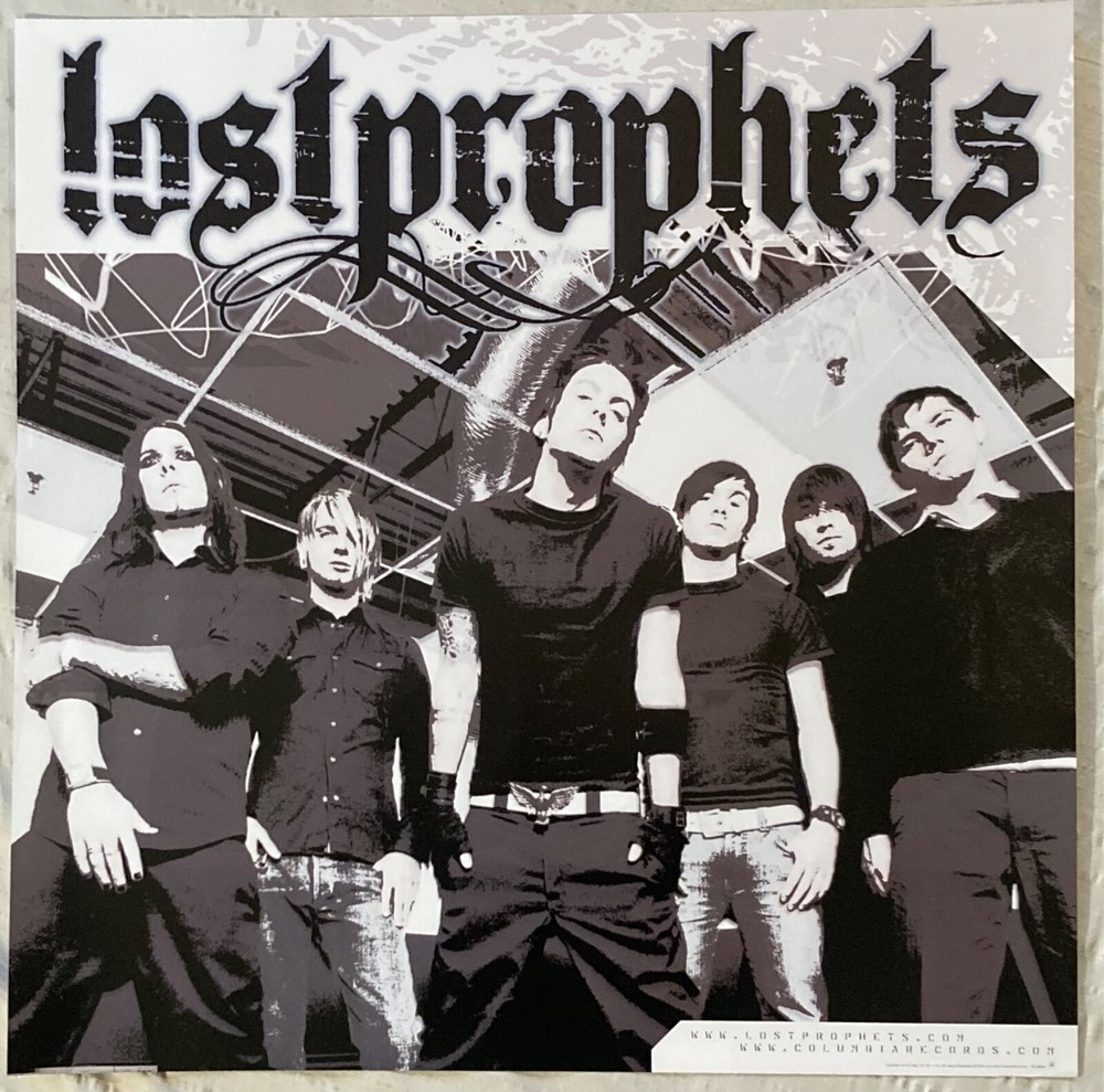 Lost Prophets 2004 Promo Poster K