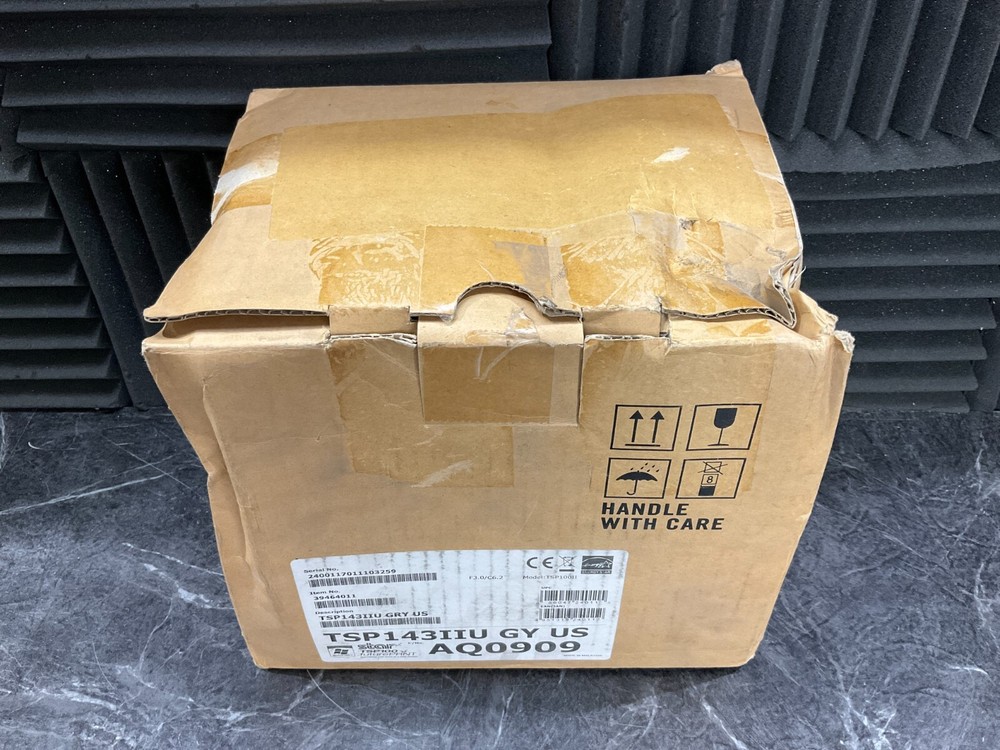 Star Micronics TSP143IIU USB Receipt Printer gray 39464011 ✅❤️️✅❤️️ OPEN BOX